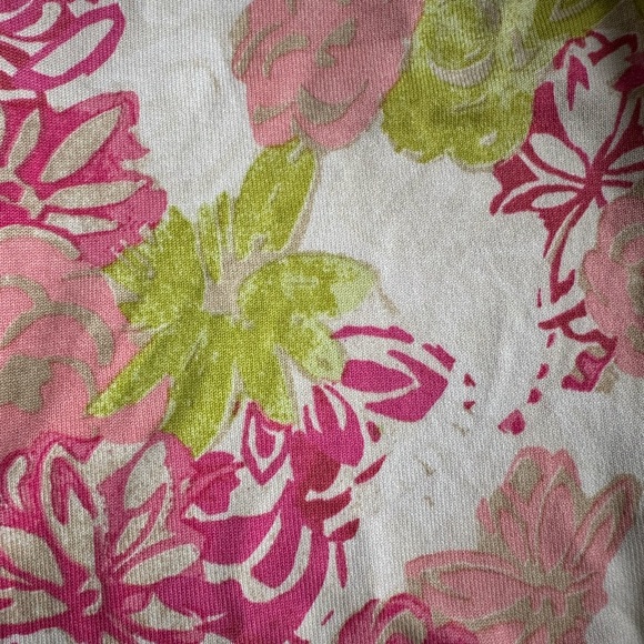 Sigrid Olsen Silk/Rayon Knit Zip-Up Sweater With Crochet Lace Pockets & Hood ~ M - Picture 16 of 16